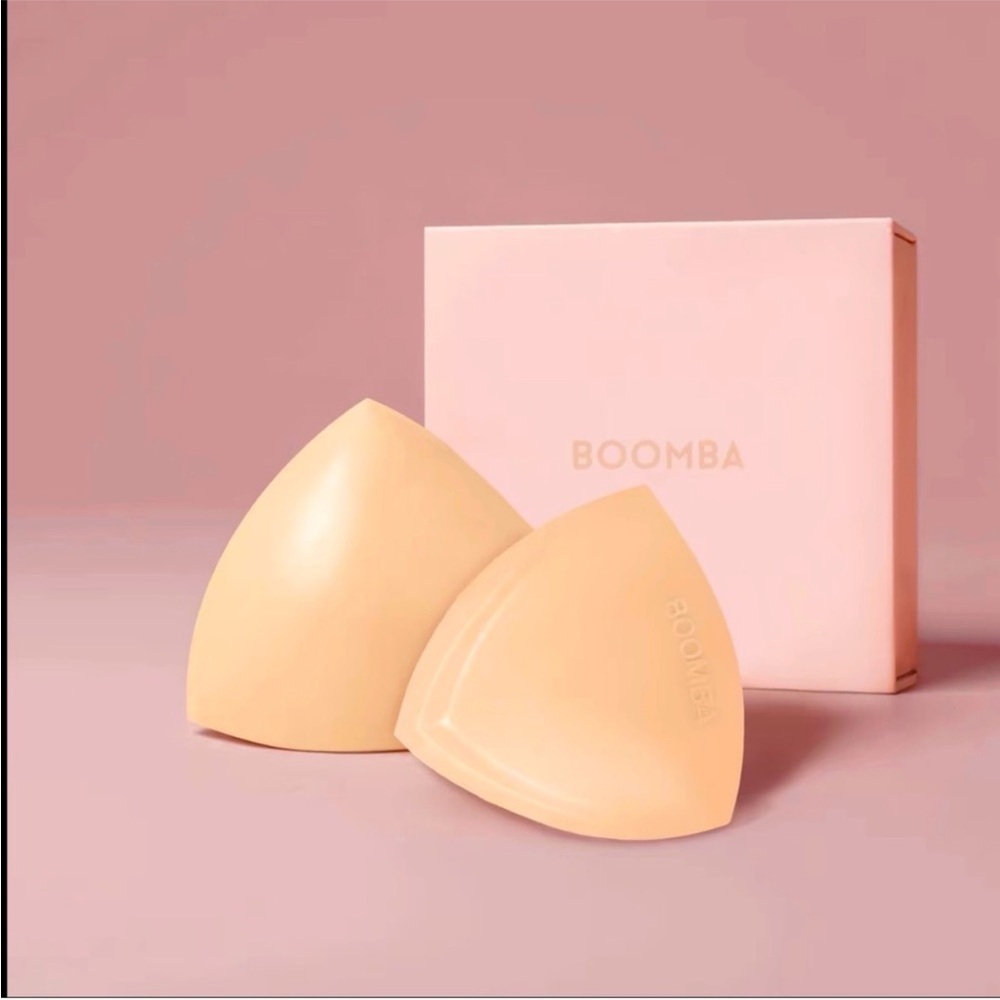 BOOMBA invisible lift bra inserts sand color sz large - Picture 12 of 12